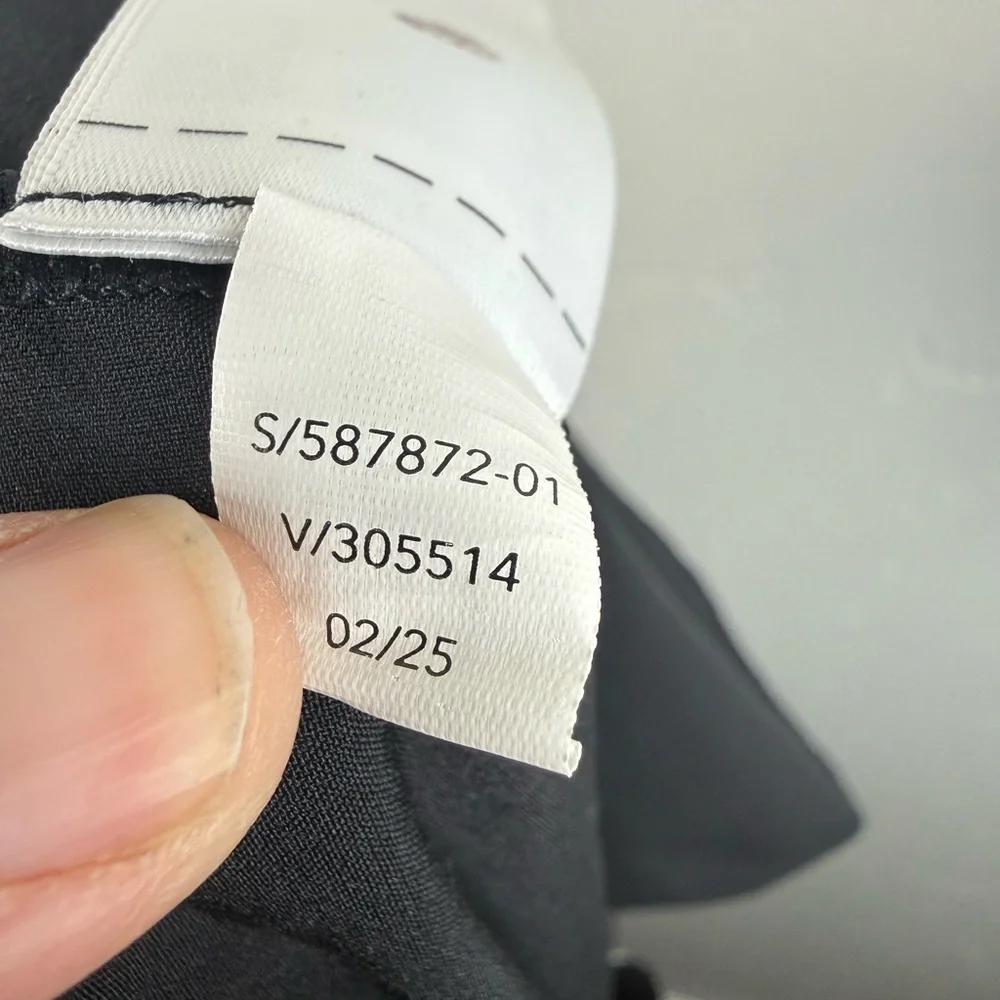 Athleta Women's Stratosphere High Rise Wide Leg Black Pants Size XL - Picture 10 of 13